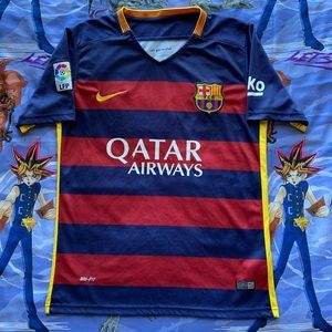2015 FC Barcelona Messi Nike Jersey